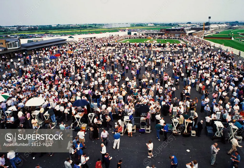 County Galway, Ireland, Crowd at Galway Races