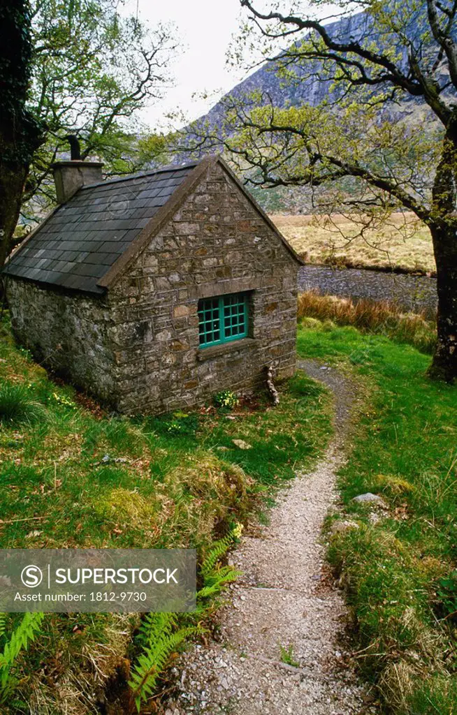 Stalker´s Cottage, Glenveagh National Park, County Donegal, Ireland