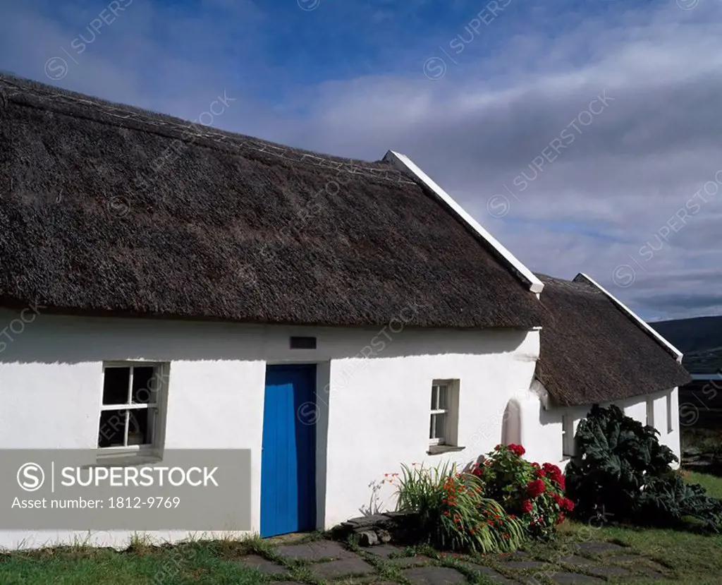 Traditional cottage, Valentia Island, County Kerry, Ireland