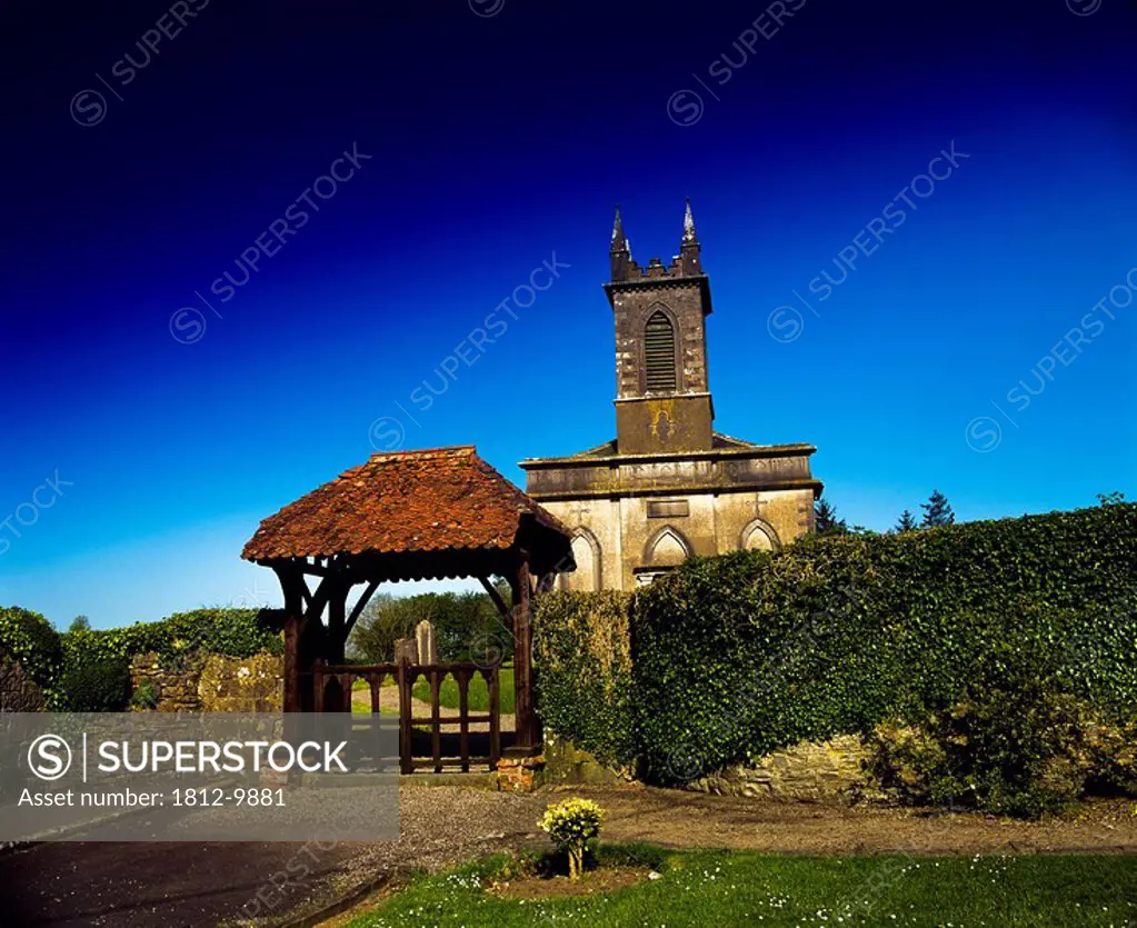 St Patrick´s Church, Ardagh, Co Longford, Ireland, Church and lychgate