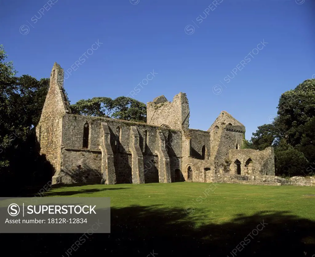 The Grey Abbey, Strangford Lough, Co Down, Ireland