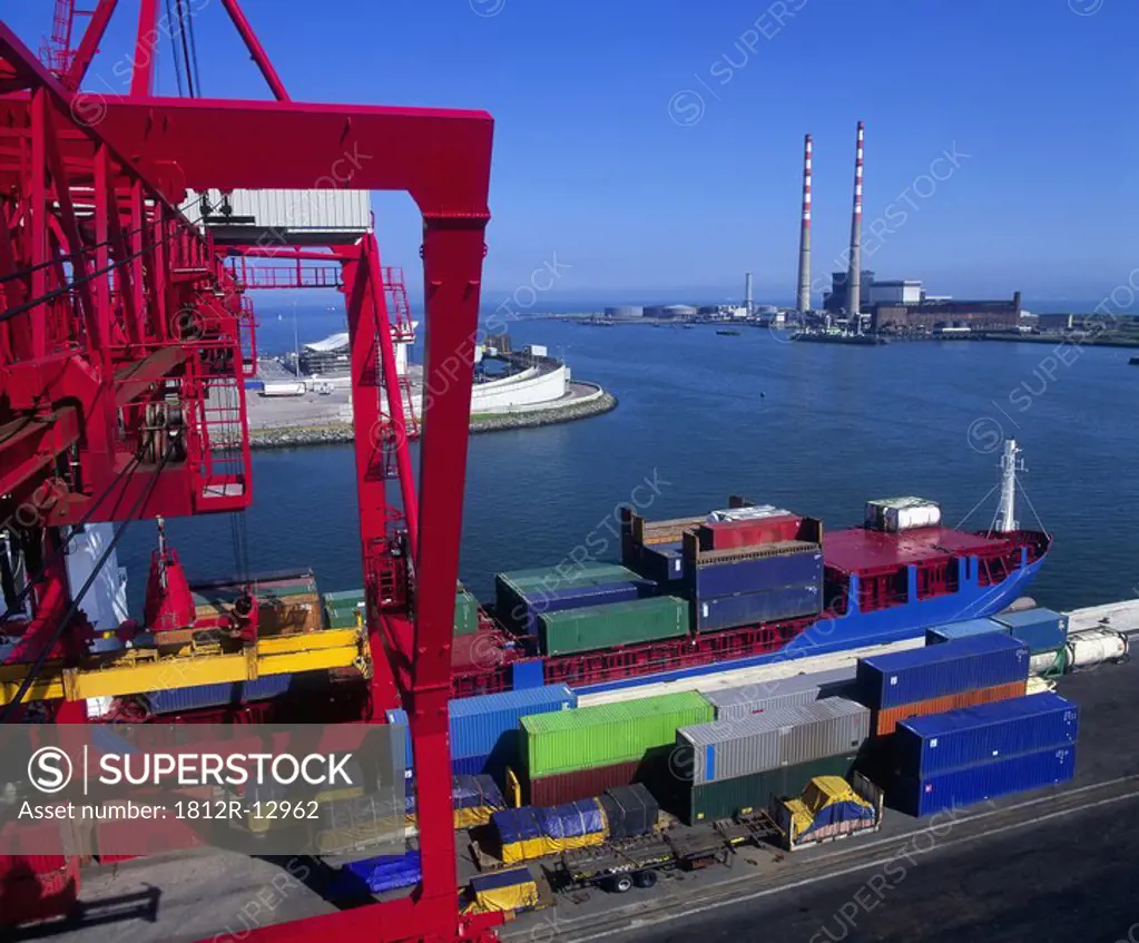 Container Docks, Dublin Port, Ireland