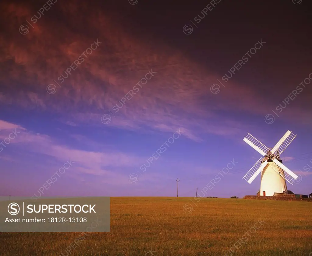 Windmill at Millisle, Near Newtownards, Co Down, Ireland