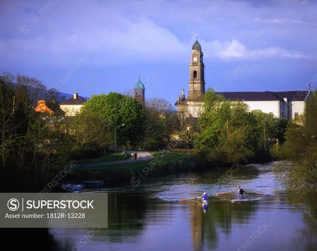 Clonmel and River Suir, Co Tipperary, Ireland