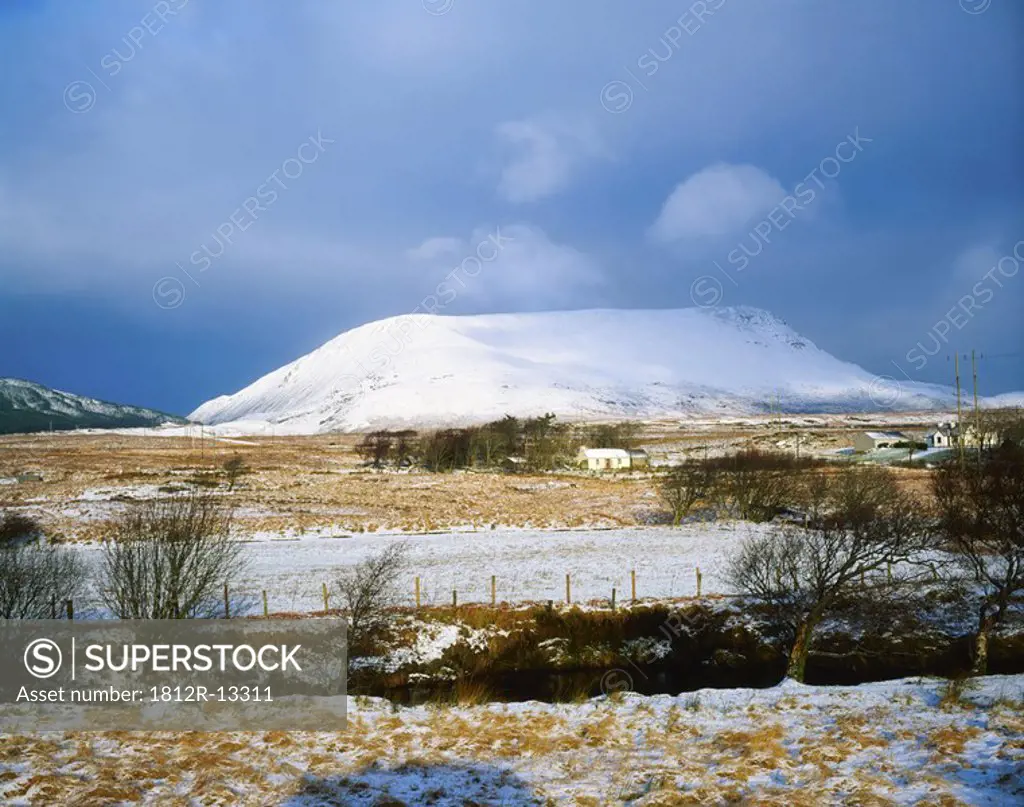 Snow Scene, Muckish Mountain, Donegal, Ireland
