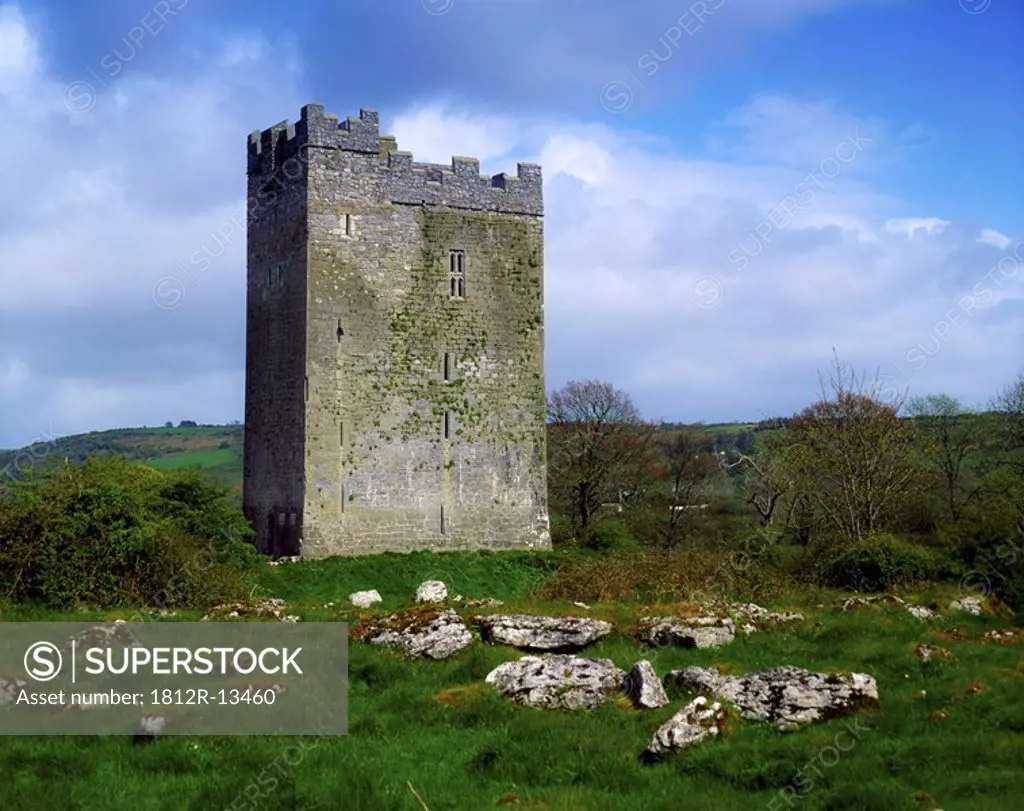 Co Clare, The Burren, Dysert O´Dea Castle, circa 1480, Ireland