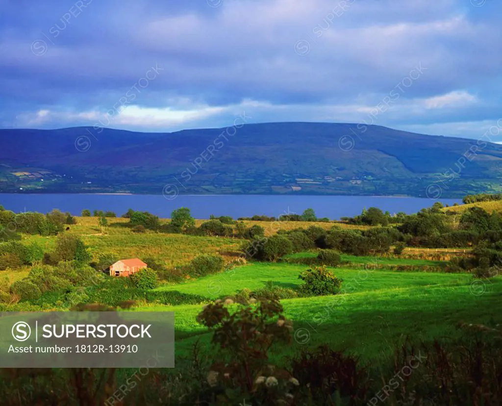 View of County Leitrim and Lough Allen from County Roscommon, Ireland