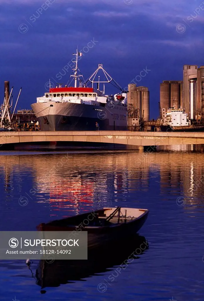 Docks on the River Lee, Cork City, Ireland