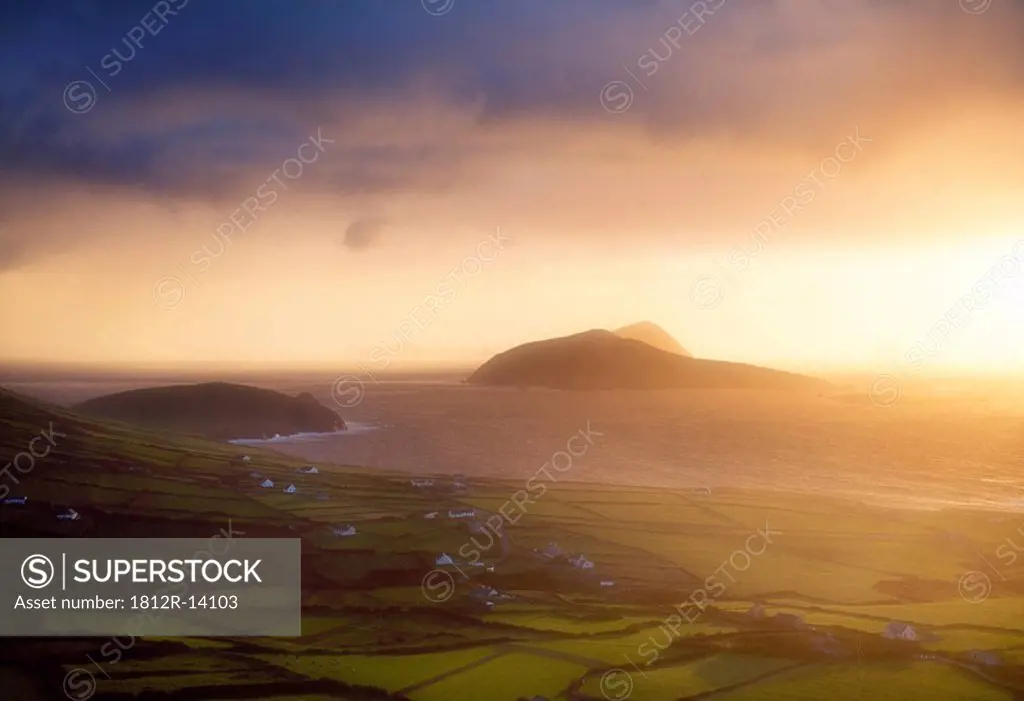 Blasket Islands from Dingle Peninsula, Co Kerry, Ireland