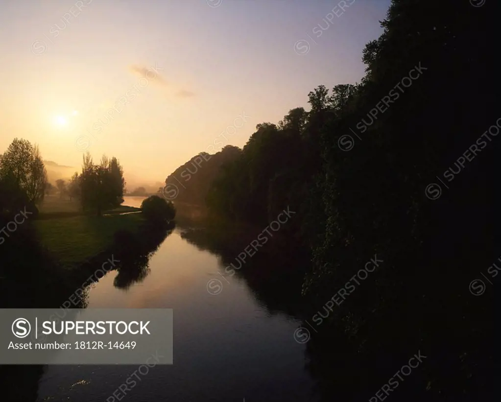 River Blackwater at sunrise, Lismore, Co Waterford, Ireland