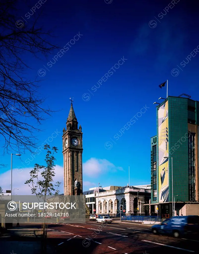 The Albert Memorial Clock, Belfast, Ireland