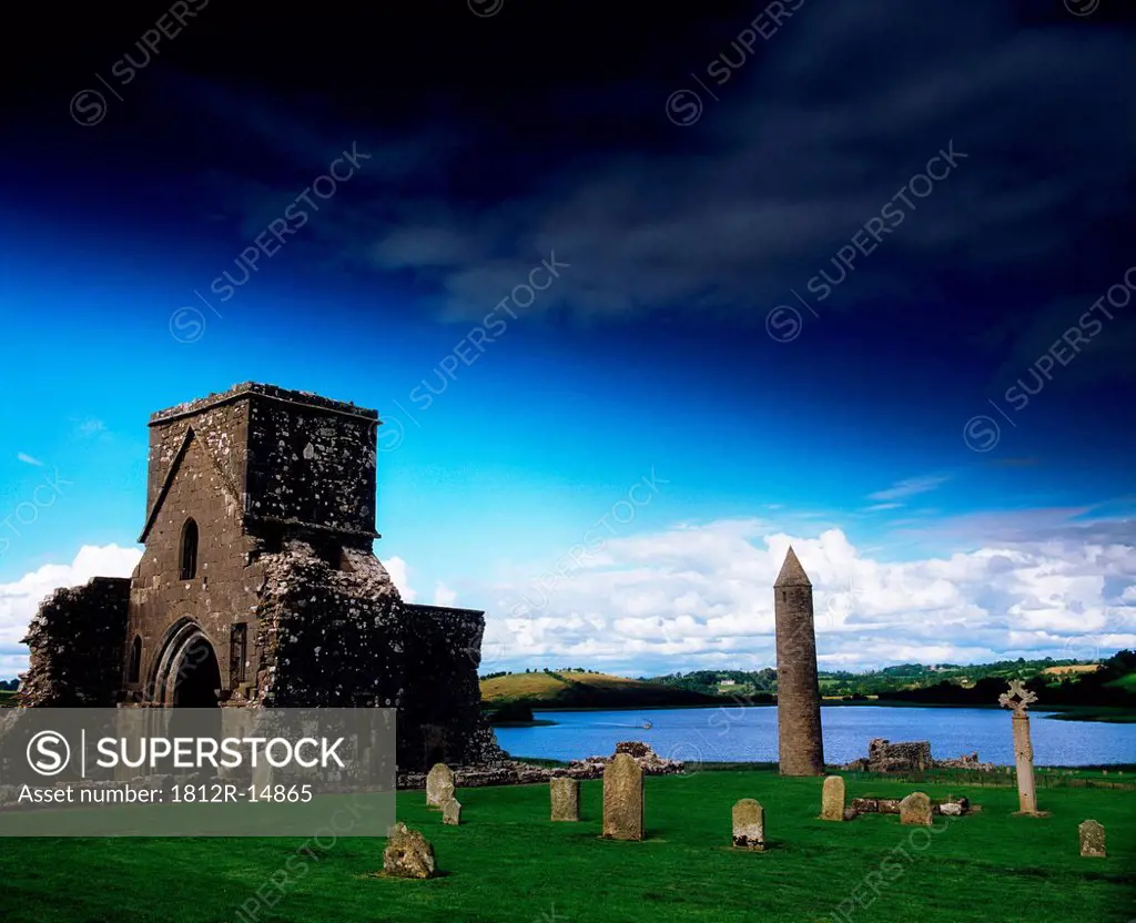 Devenish Monastic Site, Lough Erne, Co Fermanagh, Ireland