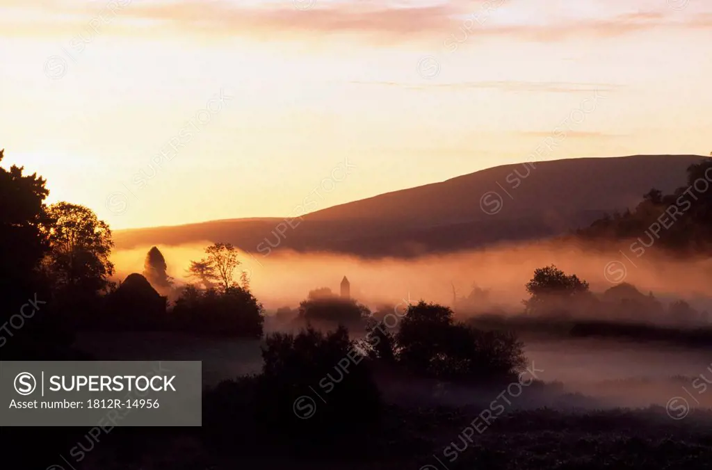 Early Morning Mist, Glendalough, Co Wicklow, Ireland