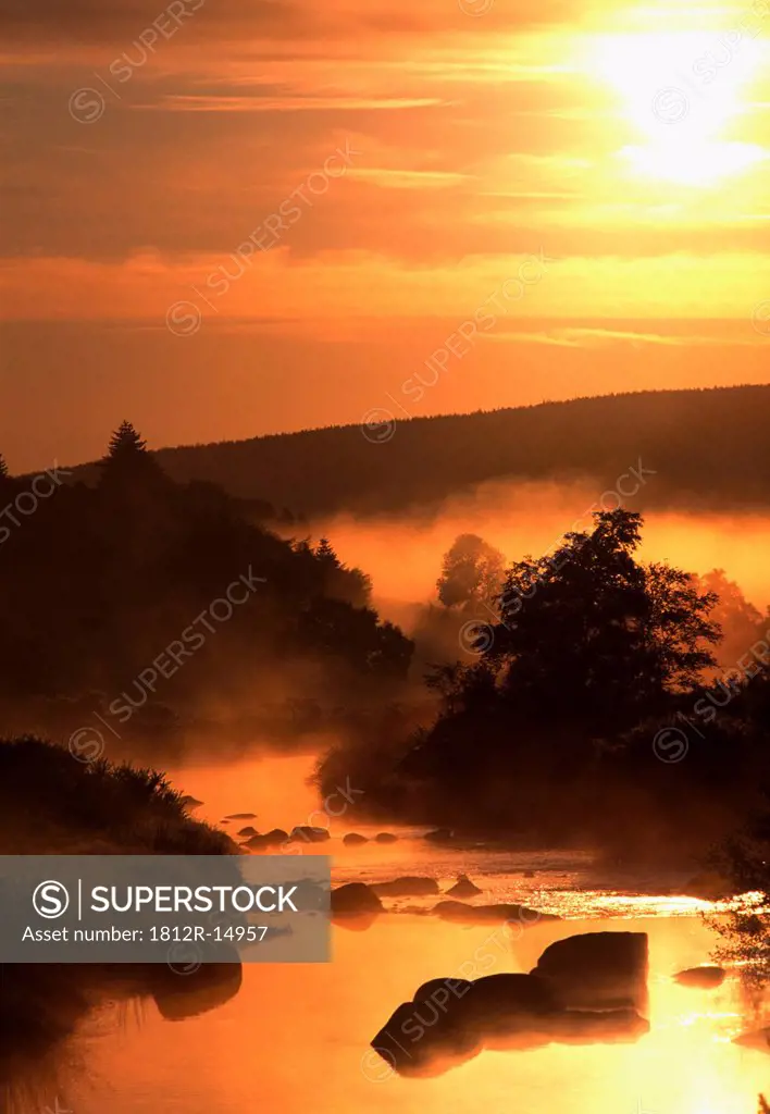 Sunset, Glendalough, Co Wicklow, Ireland