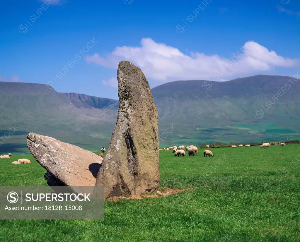 Archaelogy Megalithic Dolmens, Dingle Peninsula Megalithic, Tomb At Ardamor,