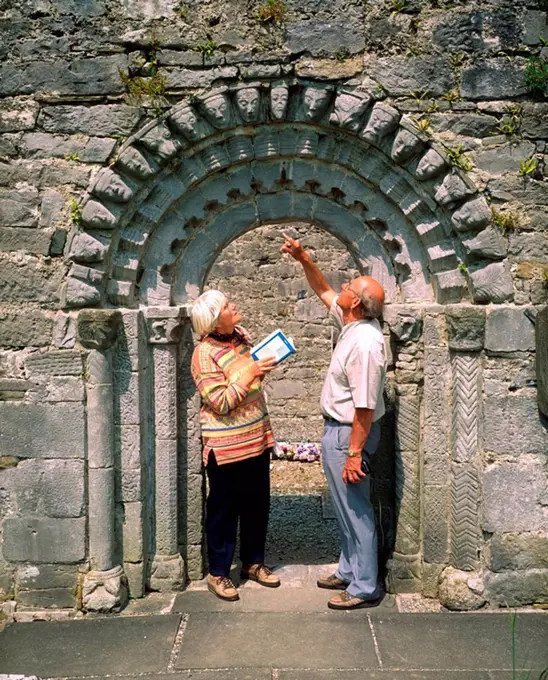 Dysert O´Dea, Co Clare, Ireland, Doorway near Corofin