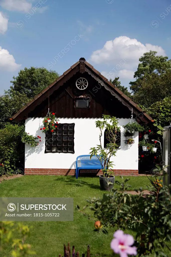 Germany, House with garden