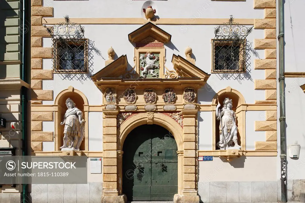 Austria, Styria, Graz, View of Landeszeughaus Armory
