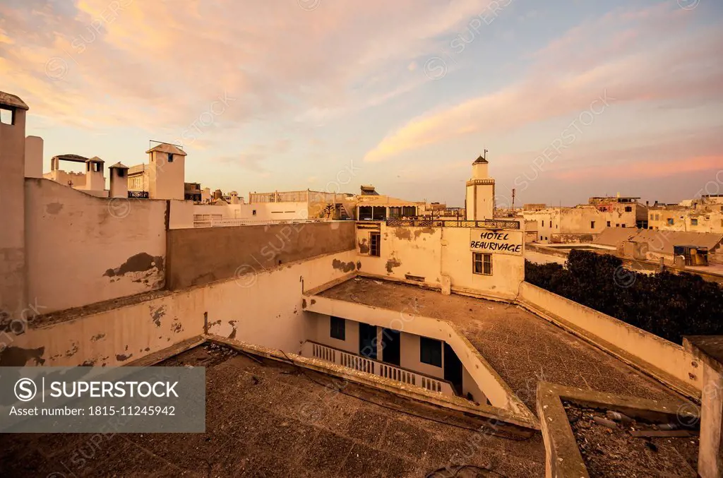 Morocco, Essaouira, Kasbah, cityscape