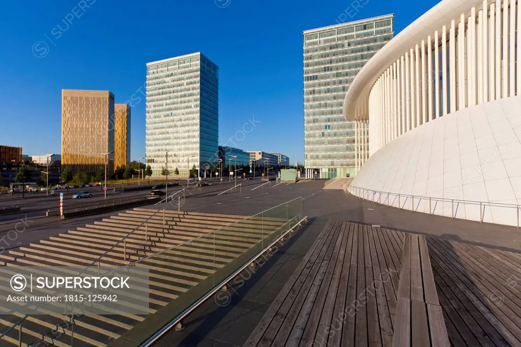 Luxembourg, View of European Court of Justice