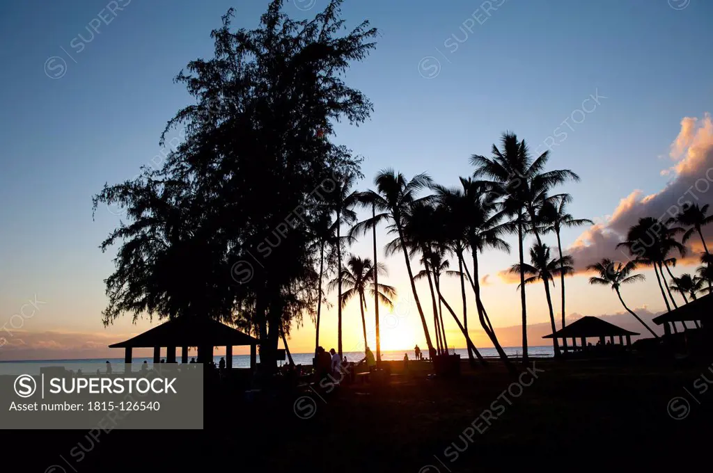 USA, Hawaii, View of Hanapepe Beach