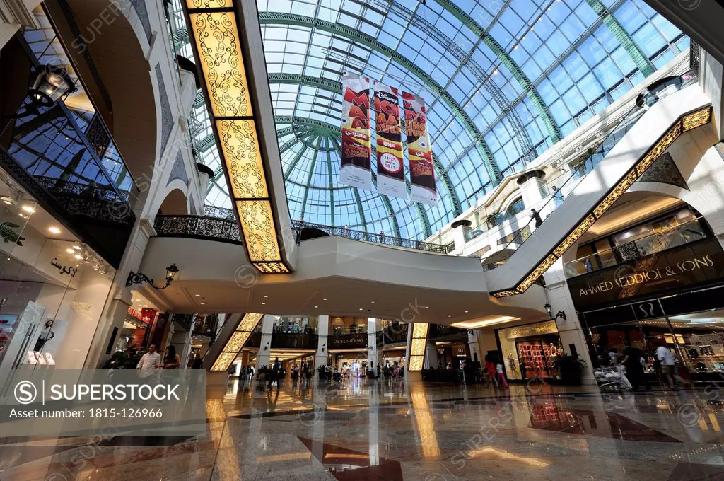 United Arab Emirates, Dubai, Interior of Dubai Mall