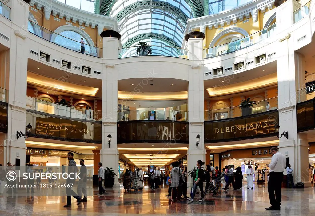 United Arab Emirates, Dubai, Interior of Dubai Mall