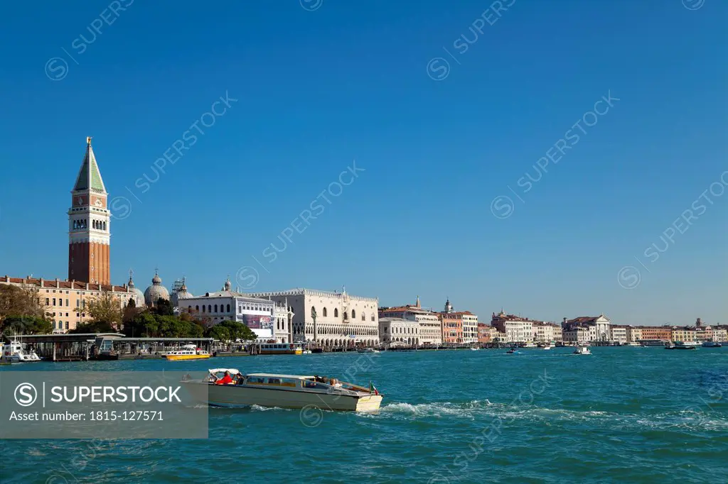 Italy, Venice, Canal Grande at St. Mark's Square