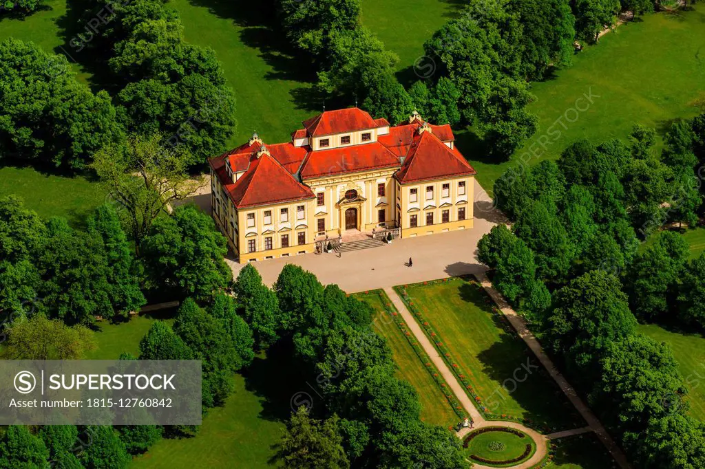 Germany, Bavaria, Oberschleissheim, Schleissheim Castle, Lustheim Castle