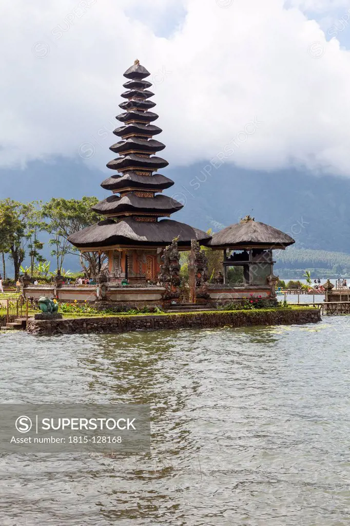 Indonesia, View of Temple Pura Ulun Danu Bratan