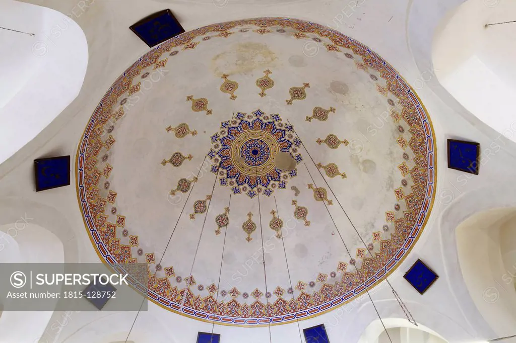 Turkey, Manisa, Interior of Ulu Mosque