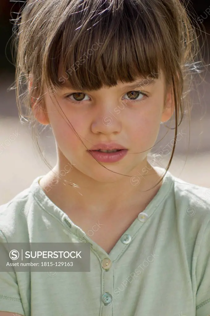 Portrait of girl, close up