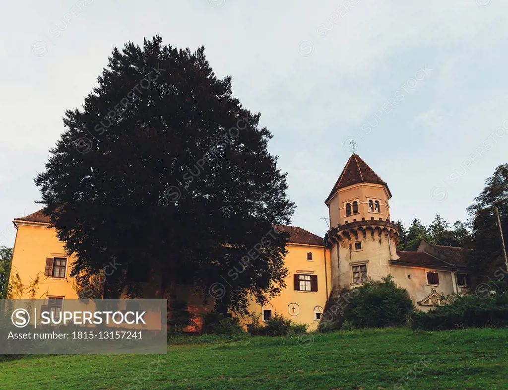 Austria, Styria, South Styria, Leutschach, Trautenburg Castle