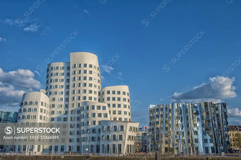 Germany, Duesseldorf, Gehry buildings, Media Harbour