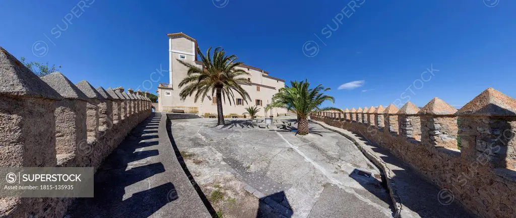 Spain, Majorca, View of Arta Castle