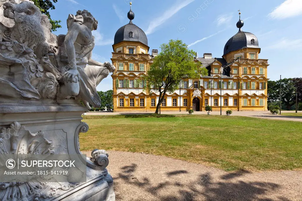 Germany, Bavaria, View of Palace and Park