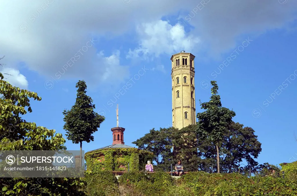 Germany, Berlin, Prenzlauer Berg, water tower in Kollwitzkietz