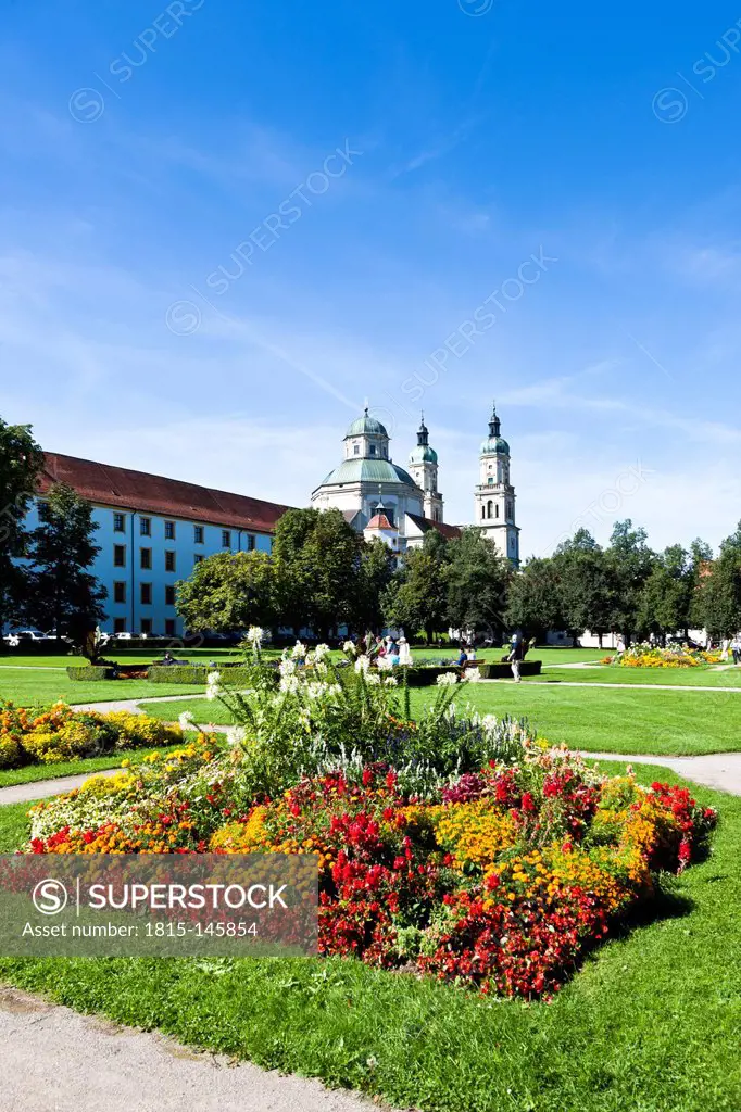 Germany, Bavaria, View of St Lorenz Basilica