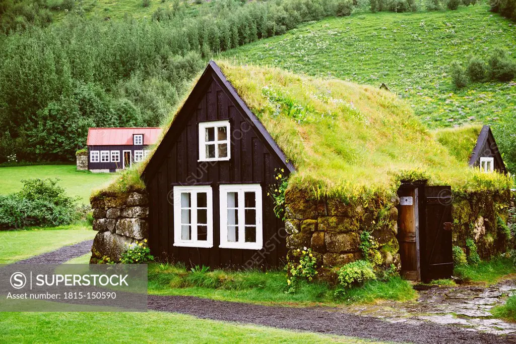 Iceland, Skogar, Skogar Folk Museum