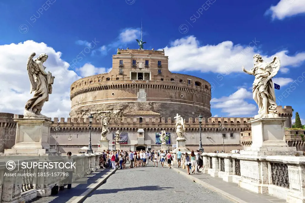 Italy, Rome, Castel Sant'Angelo