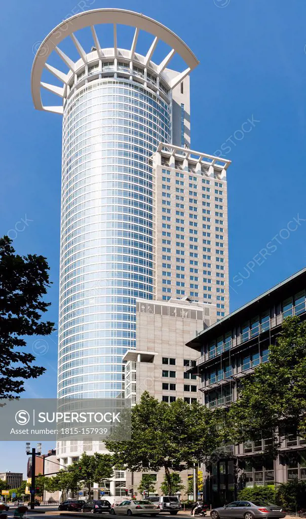 Germany, Hesse, Frankfurt, Financial District, Westend Tower