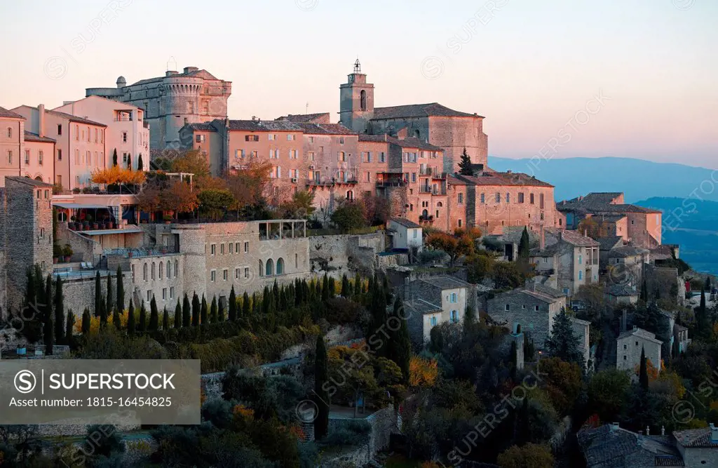 France, View of Gordes