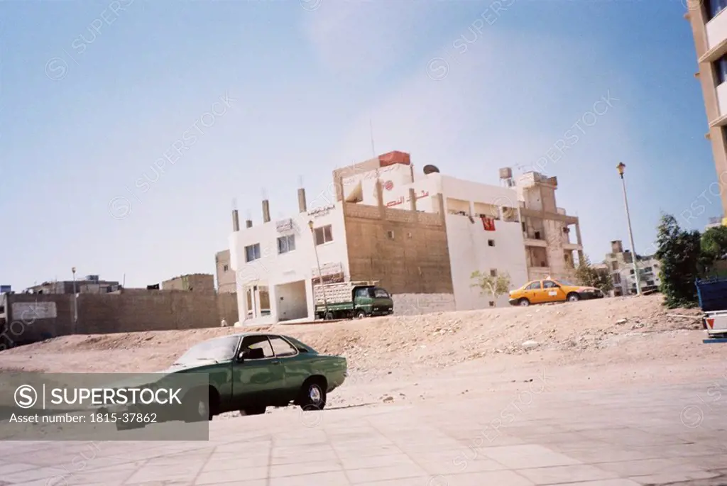 Opel Manta in the desert