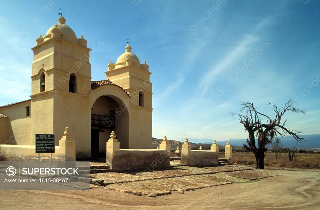 Church of Molinos, Province Salta, Argentina