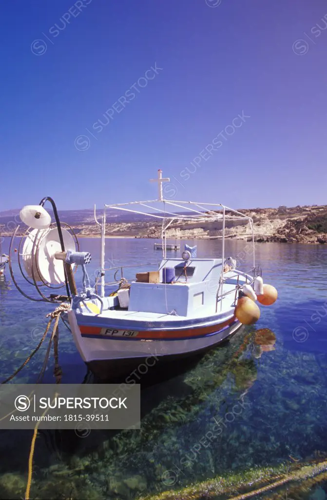 Harbour of Cape Drepano, Akamas, province of Pafos, Cyprus