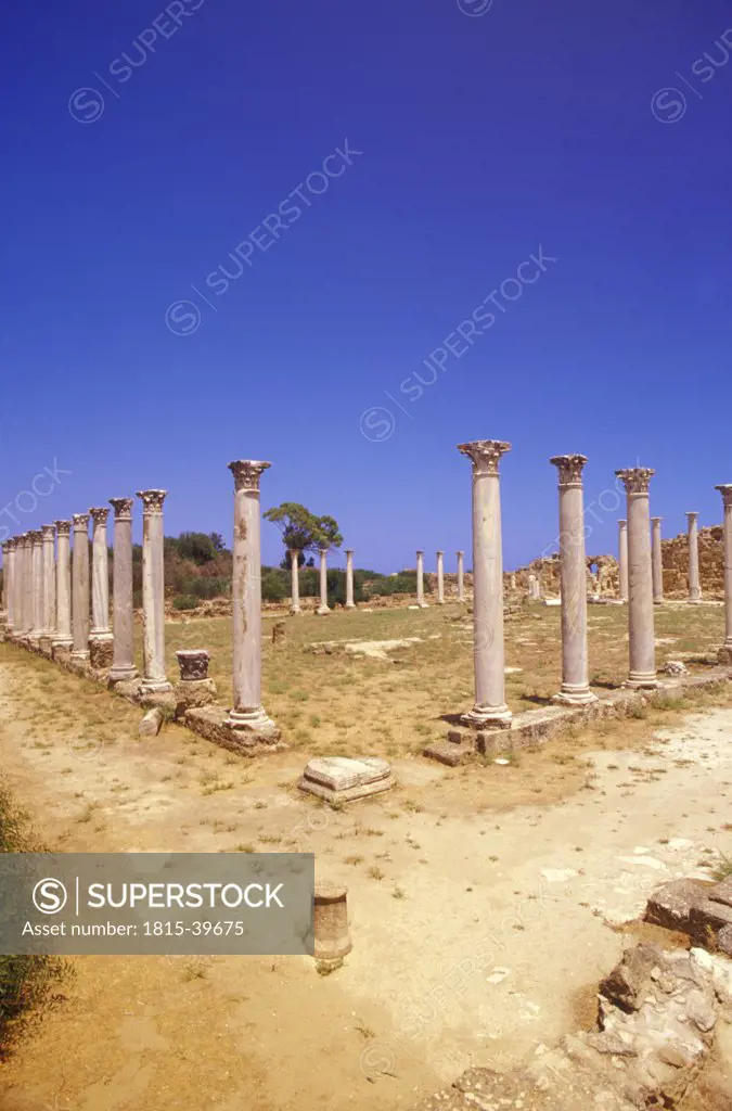 Salamis, Columns of the Gymnasium, Famagusta, North Cyprus