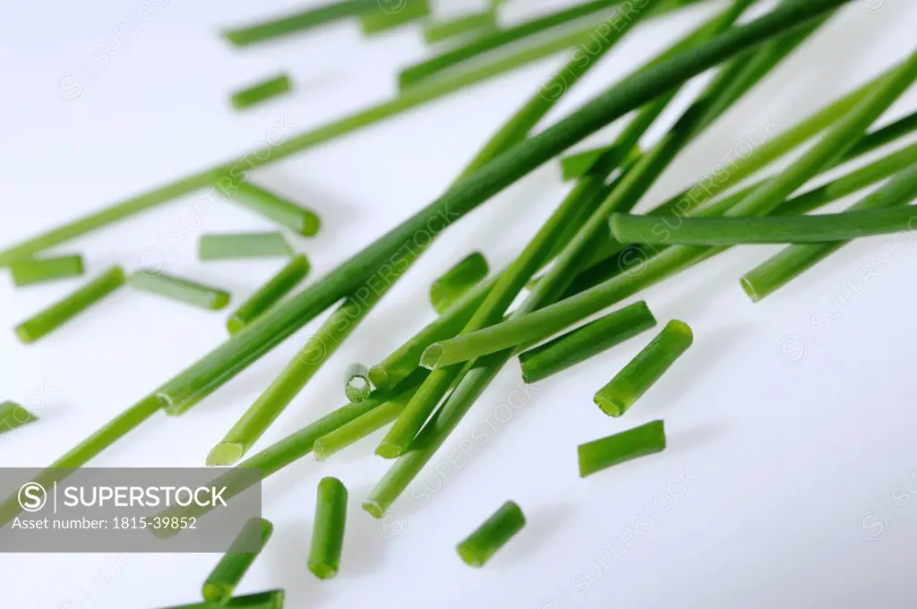Chives, close-up