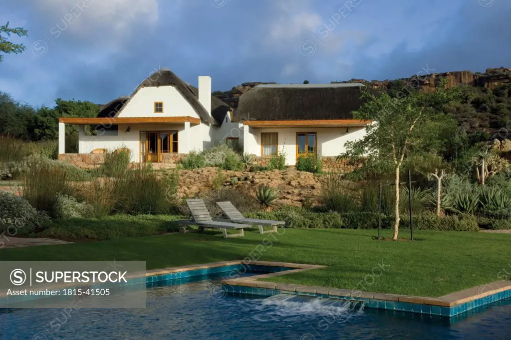 South Africa, Cederberg Mountains, Hotel Bushmans Kloof