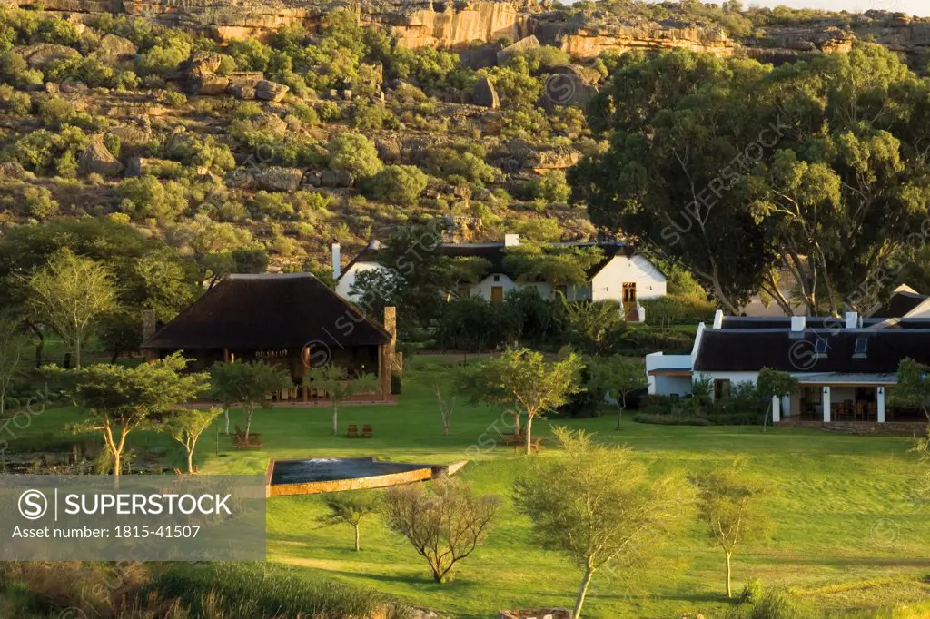 South Africa, Cederberg Mountains, Hotel Bushmans Kloof