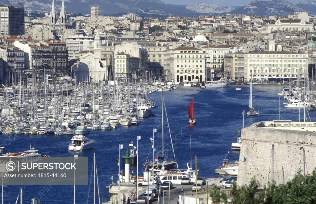 France, Marseille, old harbour
